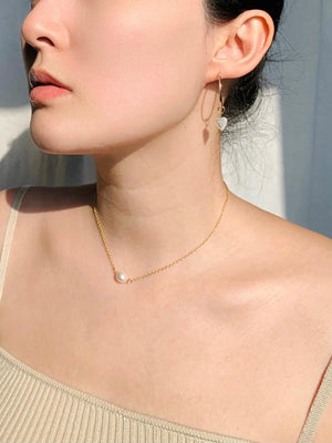 Aquata Pearl Necklace-Jewelry-QuazarJewelry