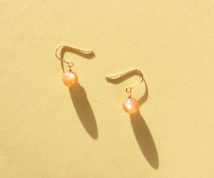 Sun French Hook - Rose Gold Filled-QuazarJewelry